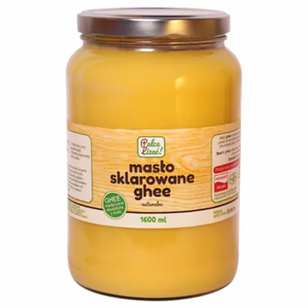 Masło Sklarowane Ghee Naturalne 1600ml