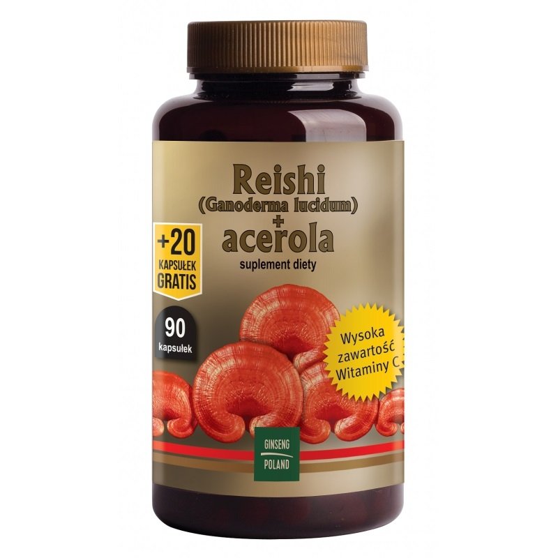 Reishi + Acerola 90 kapsułek