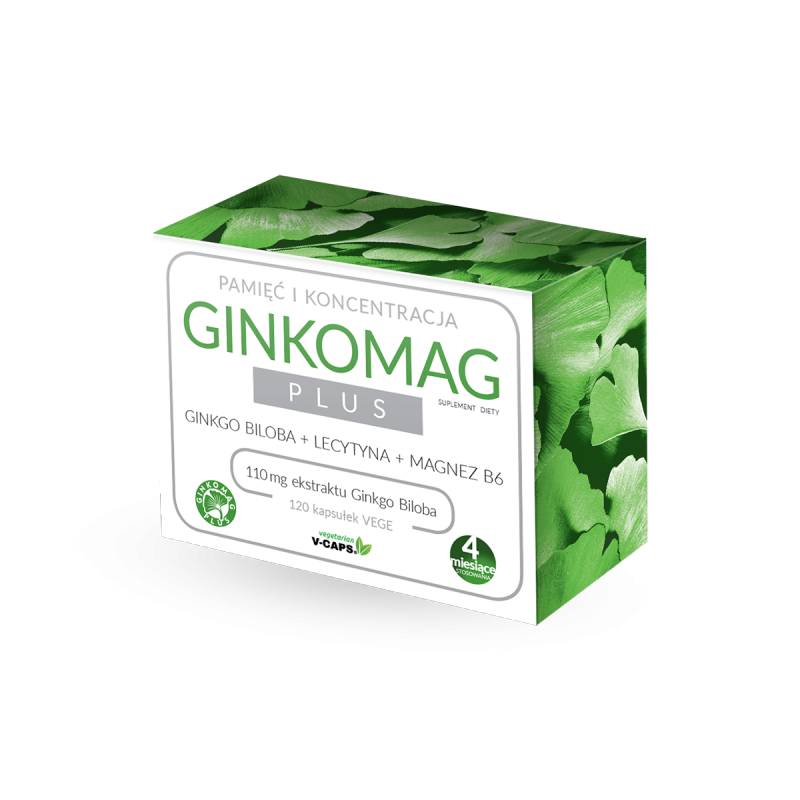 Ginkomag Plus 120 kapsułek