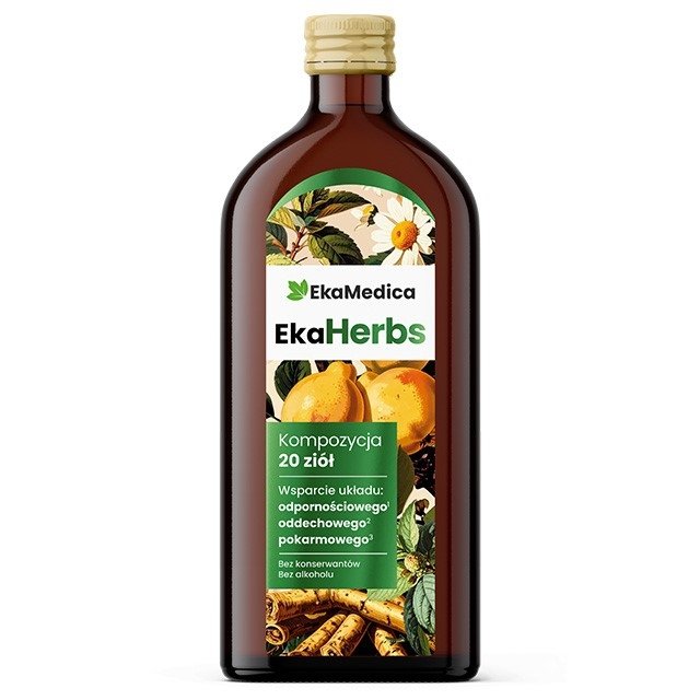 Kompleks Ziół na Odporność EkaHerbs 500ml