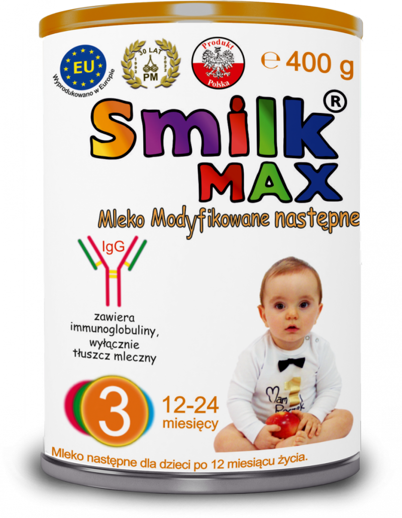 Mleko dla dzieci Smilk Max 3 - 400g