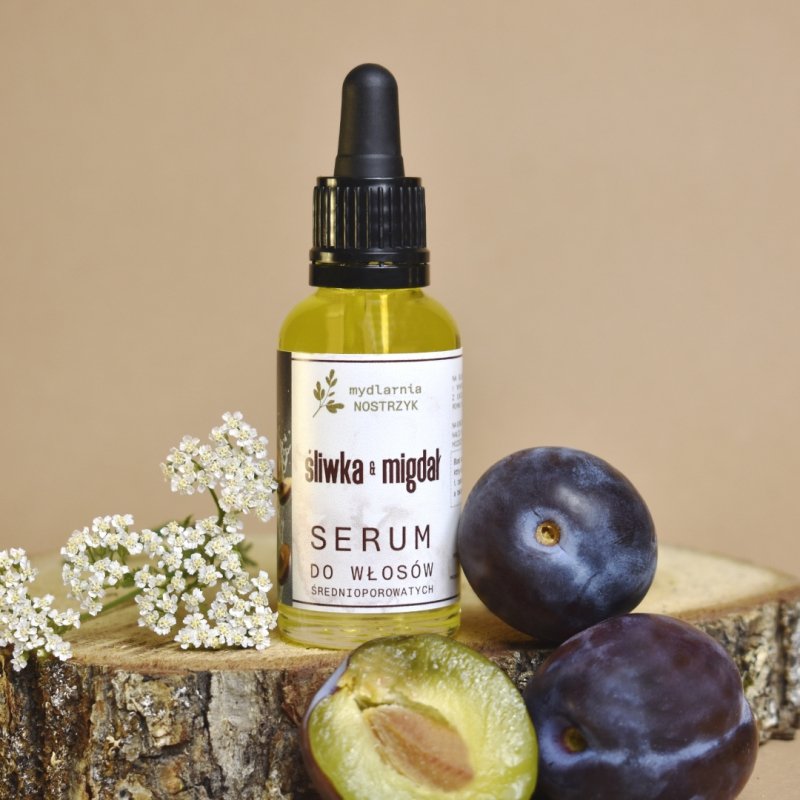 Serum do Włosów Śliwka i Migdał 30ml