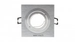 Oprawa punktowa 1x50W GX5,3 IIIkl. 12V IP20 SEIDY CT-DTL50-AL kwadrat 18281