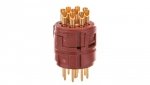 Wkład 8+1 stykowy do złączy M23 męski lutowany EPIC M23 E-Part SLM 73002744