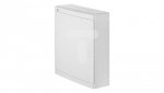 Rozdzielnica multimedialna Elegant 2x12 natynkowa IP40 N+PE drzwi białe 2425-20