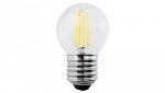 Żarówka filamentowa LED E27, 6W 230V Maclean Energy MCE284 WW ciepła biała 3000K 600lm retro edison ozdobna