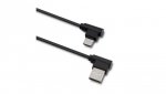 Qoltec Kabel USB typ C męski USB 2.0 A męski 1m