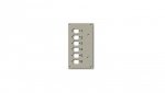 Panel przedni do przełącznicy EFB 53705.1V3 na 6 adapterów