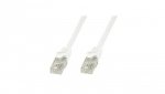Kabel krosowy Patchcord U/UTP Cat6 0,5M Biały 100 Miedź ICOC U6-6U-005-WHT