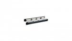 Patch Panel UTP CaT6 24 porty RJ45, 1U, czarny