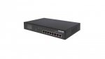 Switch Gigabit 8xRJ45 / 4x PoE, wyświetlacz LCD 561310