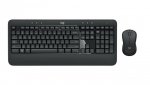 Zestaw klawiatura + mysz membranowa Logitech MK540 920-008685 (USB kolor czarny optyczna 1000 DPI)