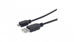 Kabel USB A-Microb M/M 0,5M USB2.0 Hi-Speed Czarny ICOC MUSB-A-006