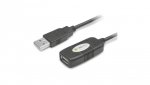 Przedłużacz kabel Hi-Speed USB 2.0 A-A M/F 10M Aktywny Tly IUSB-REP10TY