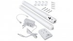 Lampa LED Maclean, Podszafkowa, Liniowa, Zestaw 2 moduły z pilotem i zasilaczem, Max 4 moduły na jednym zasilaczu, MCE245