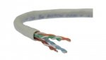 Kabel UTP kat.5e U/UTP 4x2x0,58 linka szara Telegärtner /100m/