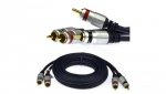 VITALCO RKD200 Kabel Coaxial Audio 2x RCA Cinch (wtyk) / 2x RCA Cinch (wtyk) 2,5m