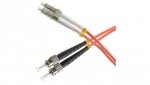 Patchcord światłowodowy FO MM LC-ST duplex 50/125 OM2 2m