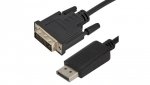 Kabel adapter DisplayPort 1.2 / DVI-D 3m czarny DUAL LINK LANBERG