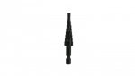 Wiertło wielostopniowe spiralne HSS M2 HEX 1/4 4-12mm (N-WWS0412-1)
