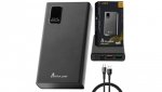 Powerbank Power bank, Fast Charging, USB-C Extralink EPB-067B 10000mAh Czarny
