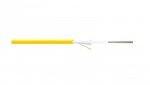 Kabel światłowodowy uniwersalny 8 włókien SM 9/125 OS2 G652D 1500N LS0H Dca żółty DK-B3908-SC-Y /bębnowy/