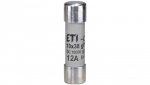 Wkladka bezpiecznikowa cylindryczna PV 10x38mm 12A gPV 1000V DC CH10 002625077