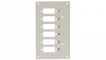 Panel przedni do przełącznicy Techly 109801 na 6 adapterów
