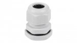 Dławnica kablowa 10-14mm IP67 gwint calowy jasnoszara PG16