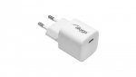 Ładowarka sieciowa Akyga AK-CH-22 25W USB-C PD GaN 5-12V / 2.08-3A biała