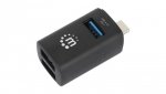 Hub USB 3.2 Gen1 Typ-C do 1x USB-A 3.0, 2x USB-A 2.0 pasywny 180993