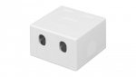 Obudowa natynkowa na 2 moduły Keystone RJ45 lub RJ11/12 IWP-MD SC-2T