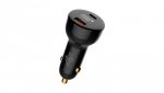 ŁADOWARKA SAMOCHODOWA 1ŁADOWARKA SAMOCHODOWA 100W Type-C+USB QC4/PD3.0/PPS WCH0100W Type-C+USB QC4/PD3.0/PPS WCH01