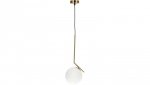 Lampa wisząca PELOTA E27 złoty biały EDO777202 EDO