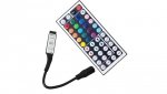 Kontroler sterownik RGB ir 72W MINI 6A 12VDC 44 key czarny