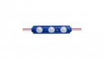 Moduł 160st 3 led 2835 0,72W niebieski 12VDC