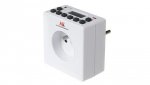 Timer cyfrowy Maclean Energy MCE30 10 programów CD funkcja Random 3600W - Czasomierz - programator cyfrowy max 156 programów MCE