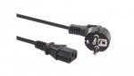 Kabel zasilający 3 pin 1,5M wtyk EU Maclean MCTV-691 IEC C13 MCTV-691