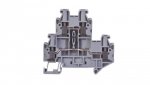 Złączka szynowa 2-piętrowa 6mm2 UTTB 4 szara 3044814