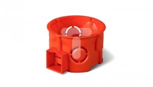 Puszka podtynkowa 60mm czerwona PK-60 0284-00 /90szt/