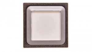 Napęd przycisku 25x25mm biały bez samopowrotu z podświetleniem Q25LTR-WS 087232