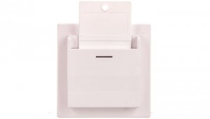 Łącznik hotelowy Asfora mechaniczny biały z ramką EPH6200121