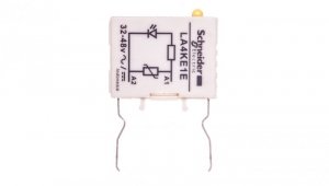 Moduł ogranicznika warystor 32-48V AC/DC ze wskaźnikiem LED LA4KE1E