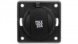 Gniazdo zasilające 24V samochodowe antracyt mat Integro mechanizm 945702505
