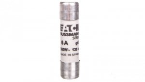 Wkładka bezpiecznikowa cylindryczna 10x38mm 6A gL/gG 500V C10G6