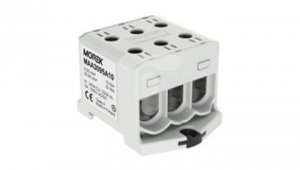 Złączka OTL95-3 kolor szary 3xAl/Cu 6-95mm2 1000V AC / 1500V DC Zacisk uniwersalny MAA3095A10