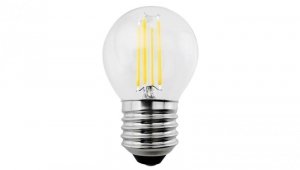 Żarówka filamentowa LED E27, 6W 230V Maclean Energy MCE284 WW ciepła biała 3000K 600lm retro edison ozdobna