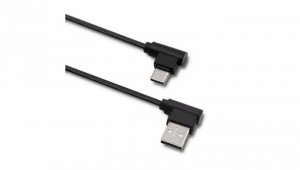 Qoltec Kabel USB typ C męski USB 2.0 A męski 1m