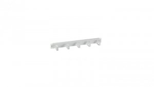 Oganizer kabli do szaf Rack 191U, 5 uchwytów, metal, szary
