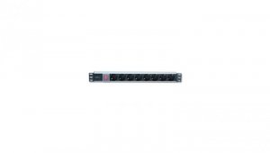 Listwa zasilająca Rack 19 1U 250V/16A 8X Schuko 3M I-CASE STRIP-81UD